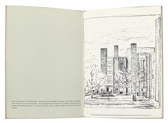 (ARCHITECTURE.) Wurman, Richard Saul; and Eugene Feldman. The Notebooks and Drawings of Louis I. Kahn.